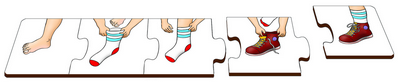 Sock and Shoes - Table Puzzle